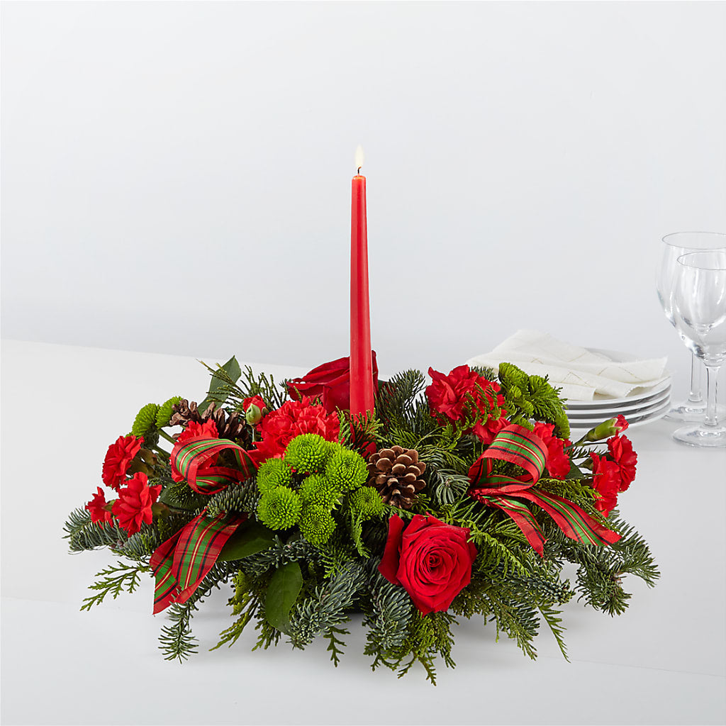 By the Candlelight Centerpiece – Main Street Floral, Superior NE