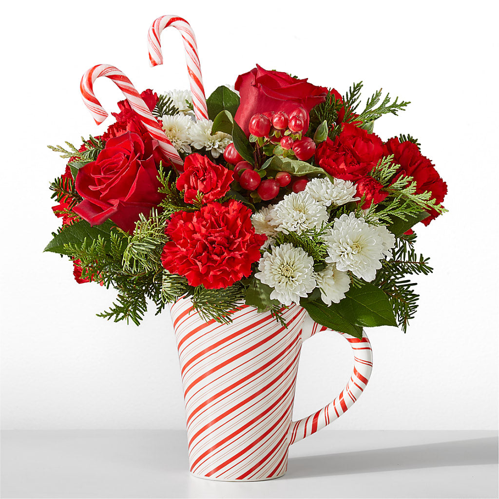 Peppermint Swirl Mug – Main Street Floral, Superior NE