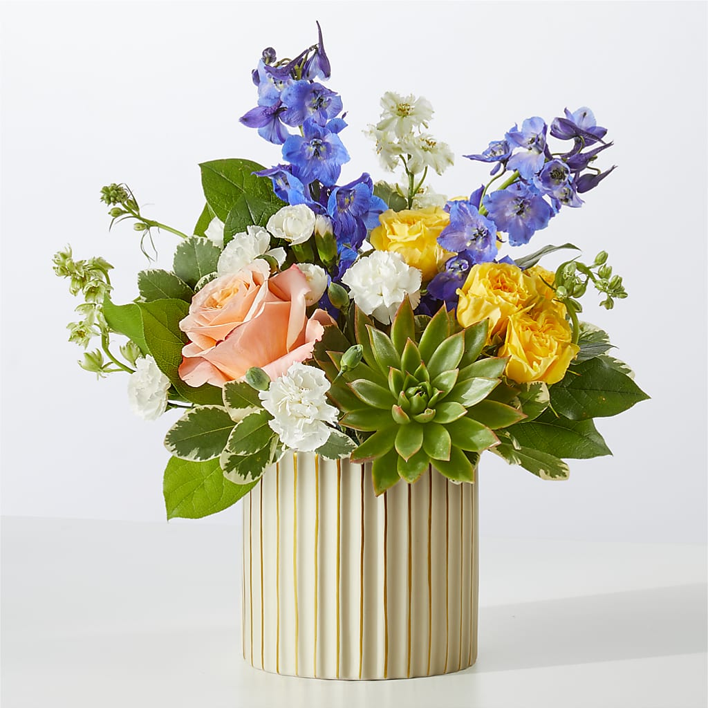 Cobalt Reverie Bouquet – Main Street Floral, Superior NE