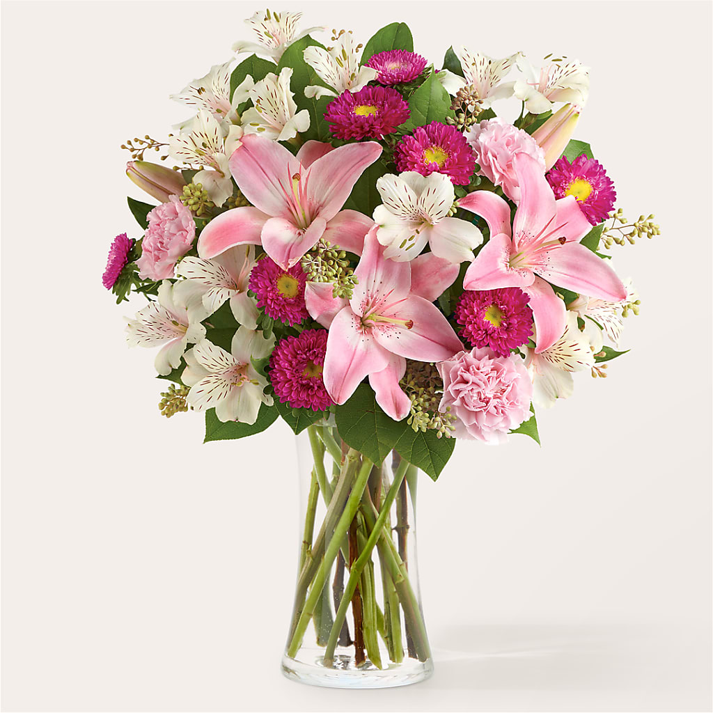 Feeling Fuchsia Bouquet – Main Street Floral, Superior NE