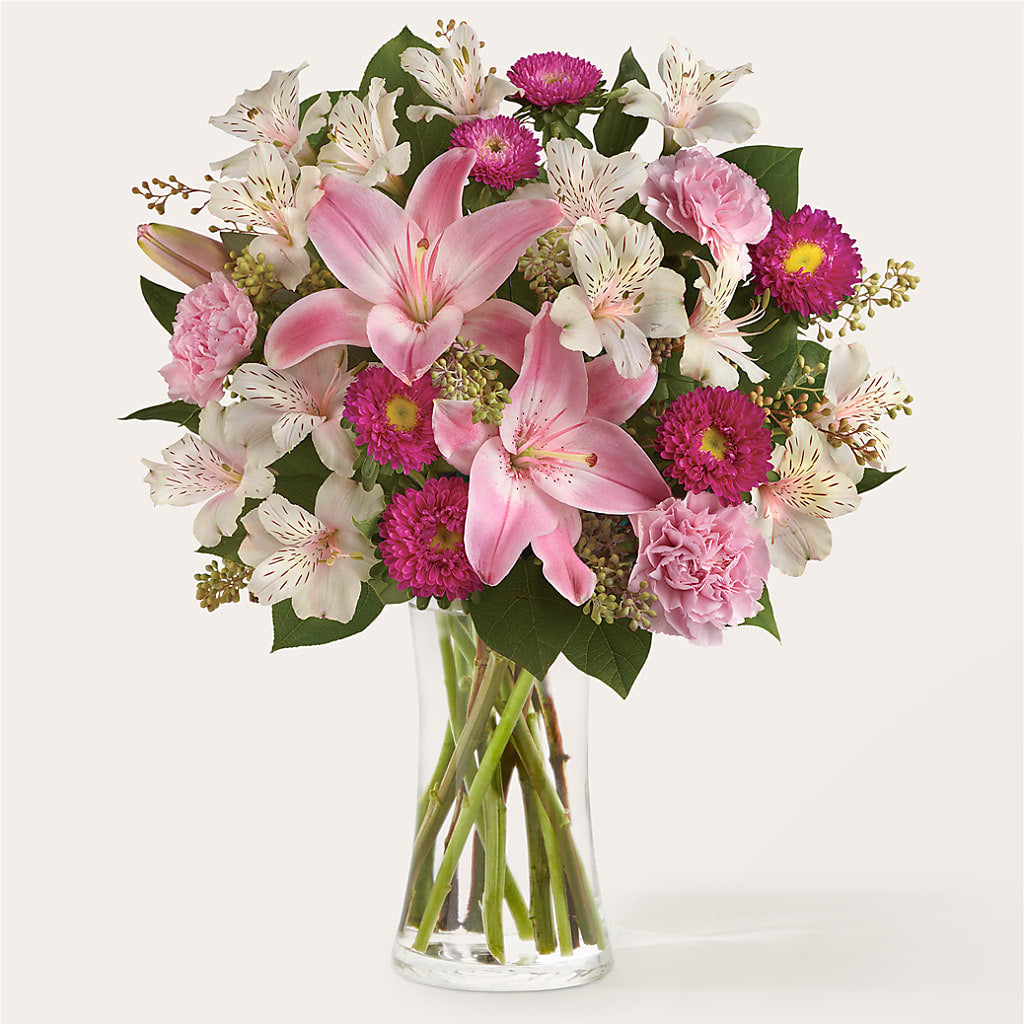 Feeling Fuchsia Bouquet – Main Street Floral, Superior NE