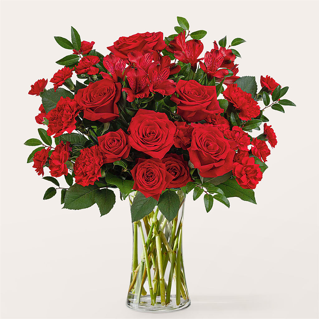 Brilliant Ruby Bouquet – Main Street Floral, Superior NE