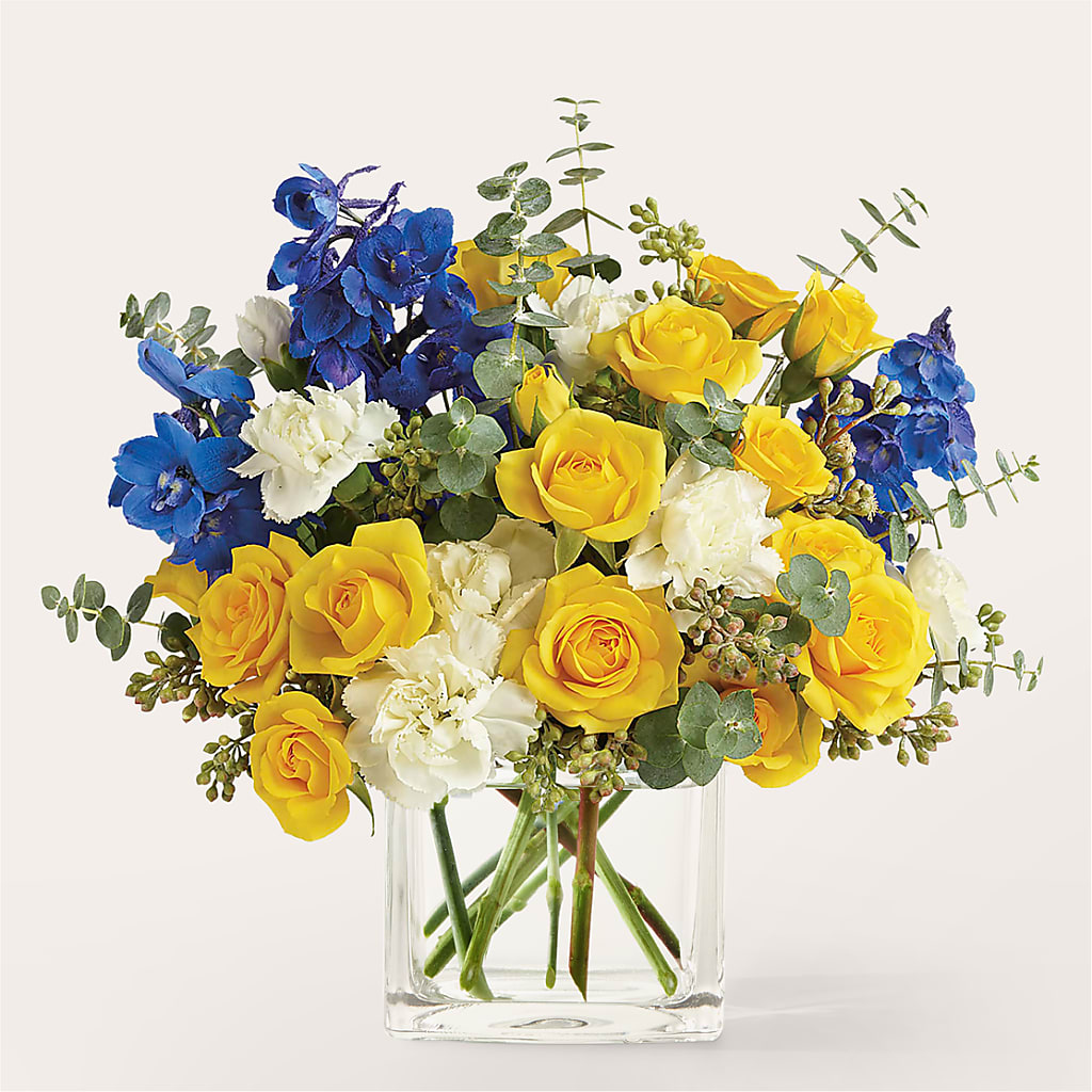 Sparkling Citrine Bouquet – Main Street Floral, Superior NE