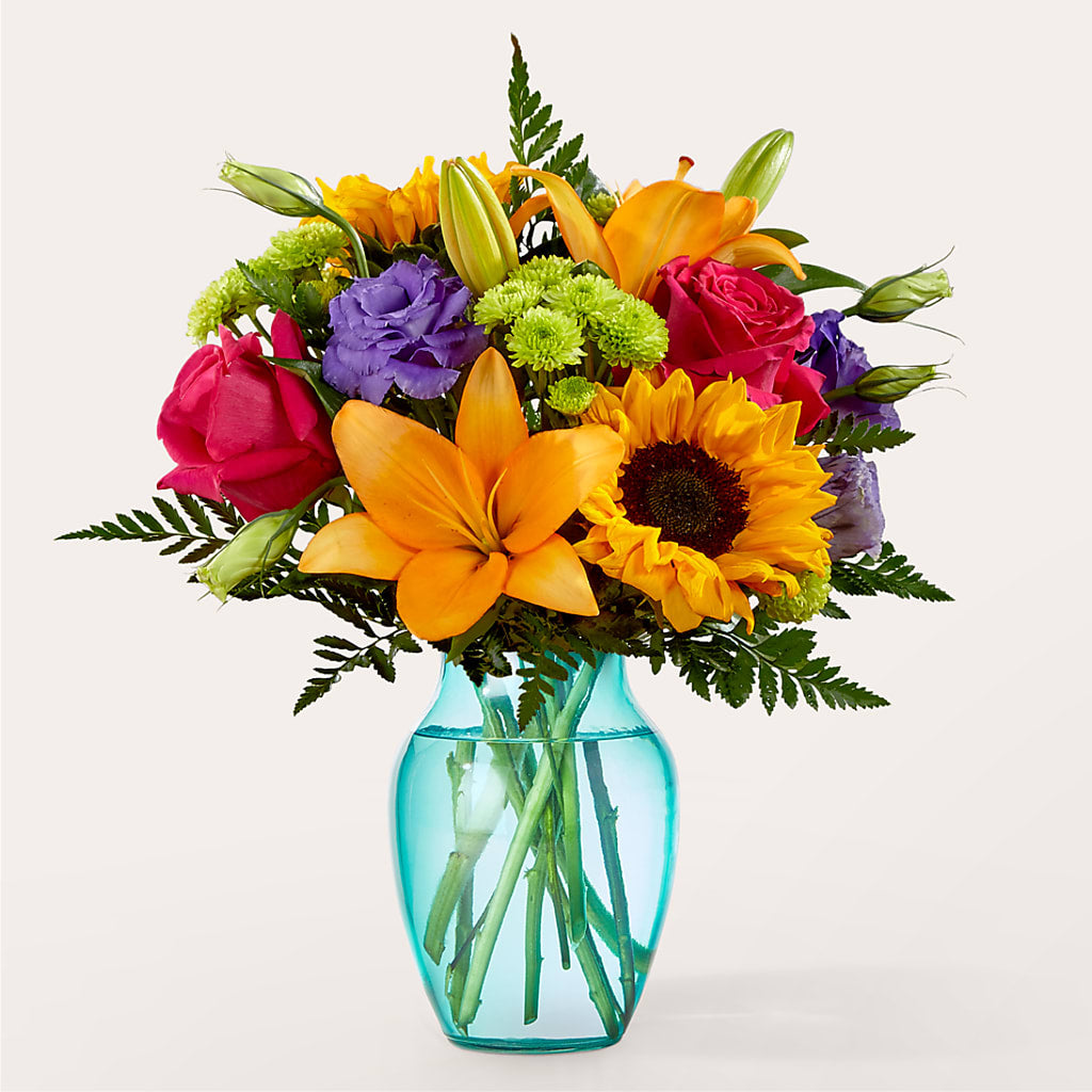 Double Rainbow Bouquet – Main Street Floral, Superior NE