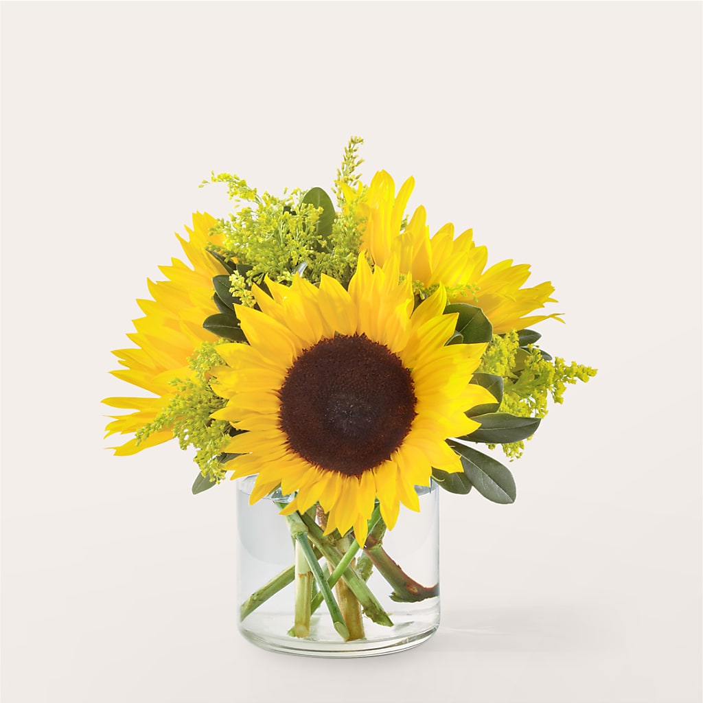 Beaming Sunflower Bouquet – Main Street Floral, Superior NE