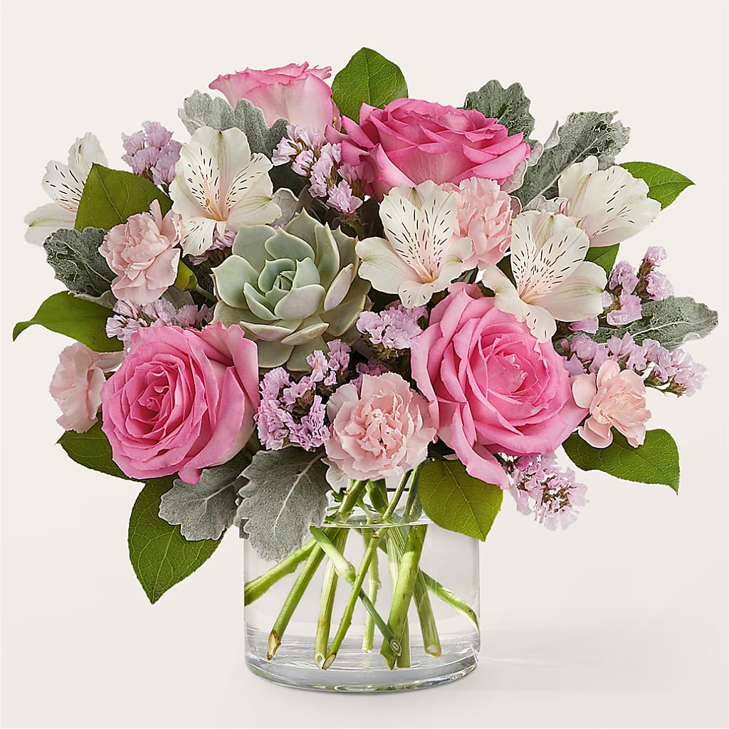Dusty Rose Bouquet – Main Street Floral, Superior NE