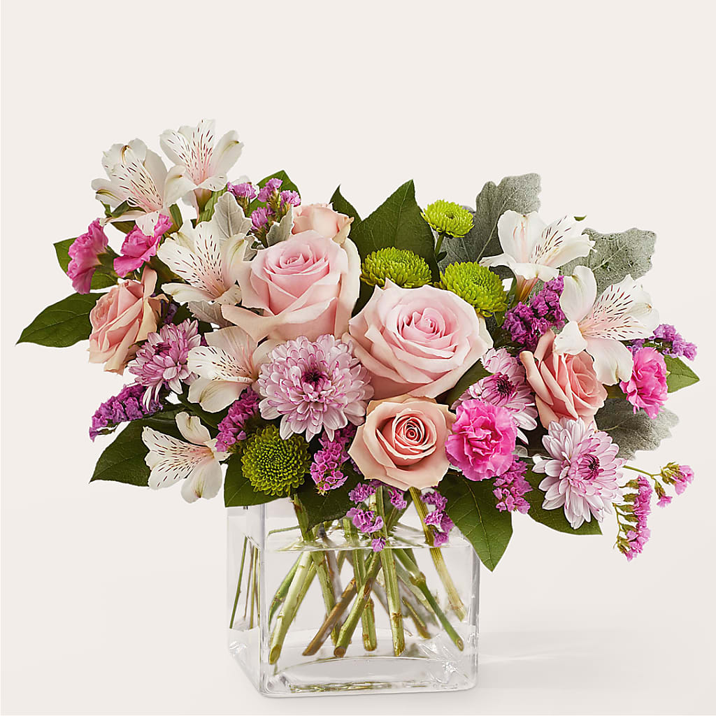 Pink Suede Bouquet – Main Street Floral, Superior NE