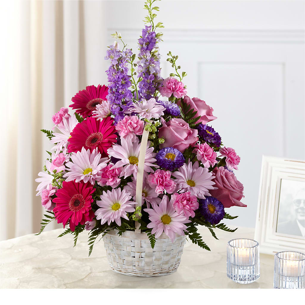Pastel Peace Basket – Main Street Floral, Superior NE