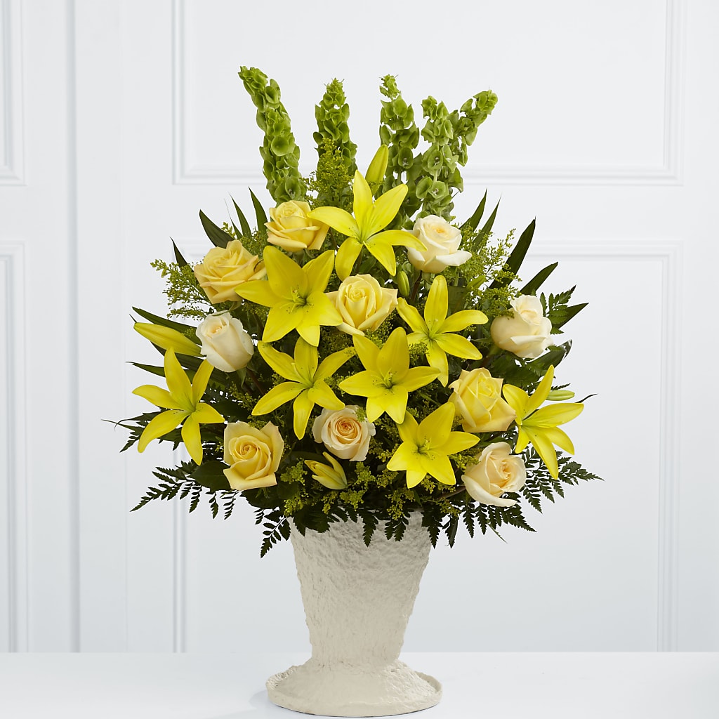Golden Memories Arrangement – Main Street Floral, Superior NE
