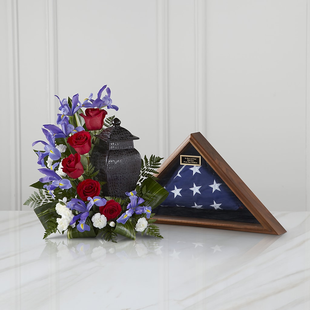 Patriotic Tribute Arrangement – Main Street Floral, Superior NE