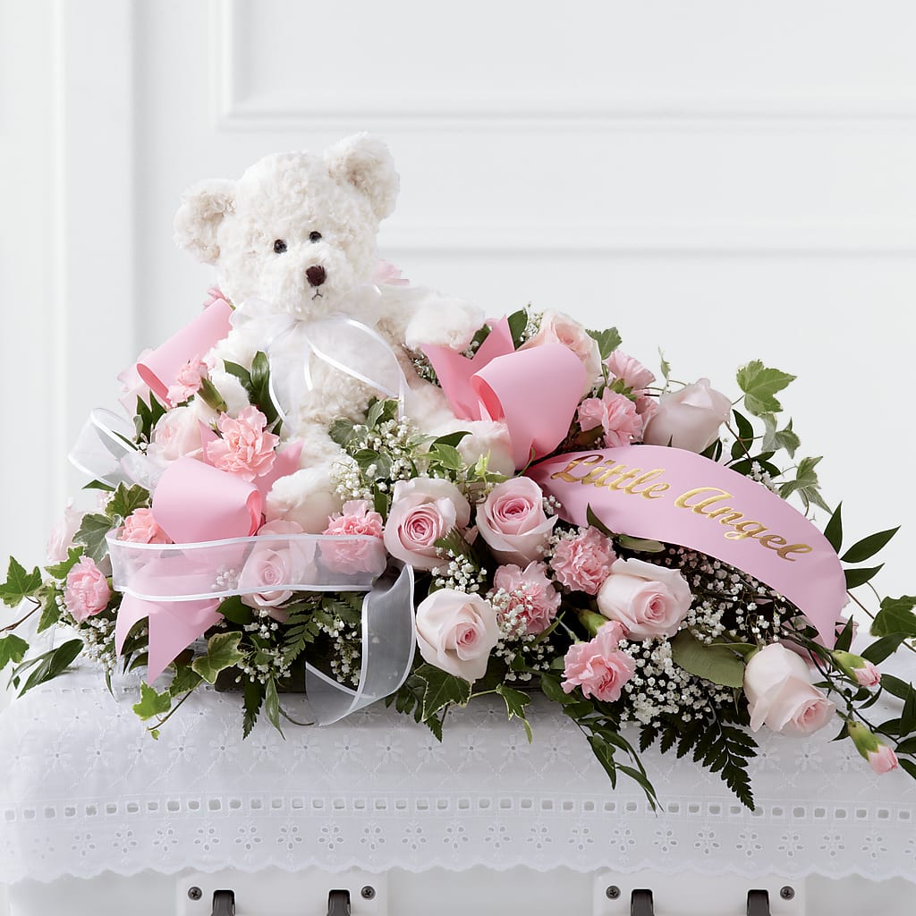 Touch of Sympathy Casket Spray – Main Street Floral, Superior NE
