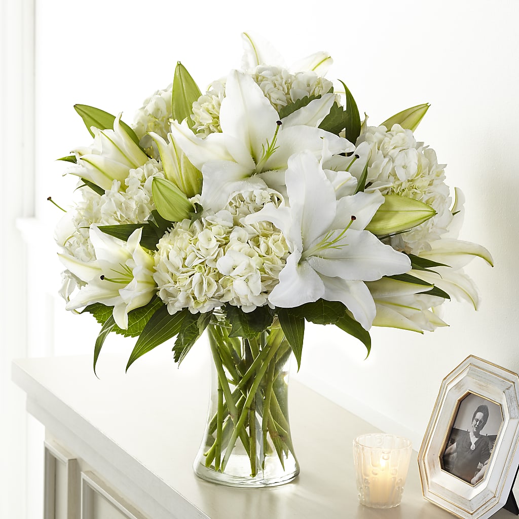 Compassionate Lily Bouquet – Main Street Floral, Superior NE