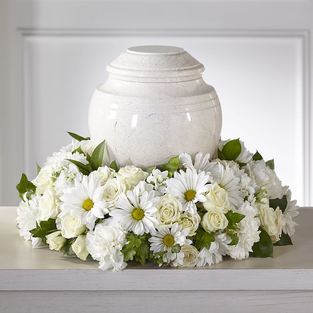 Ivory Gardens Cremation Adornment – Main Street Floral, Superior NE
