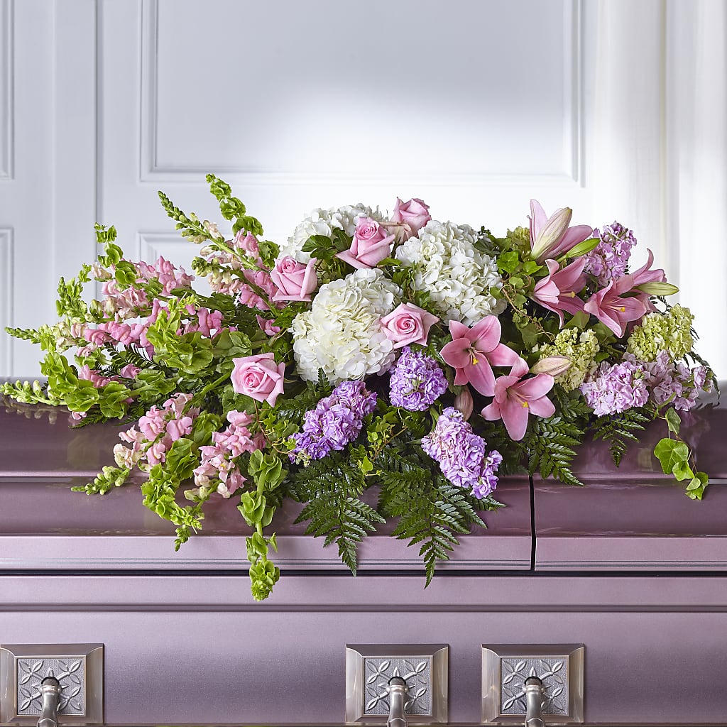 Life's Gratitude Casket Spray – Main Street Floral, Superior NE
