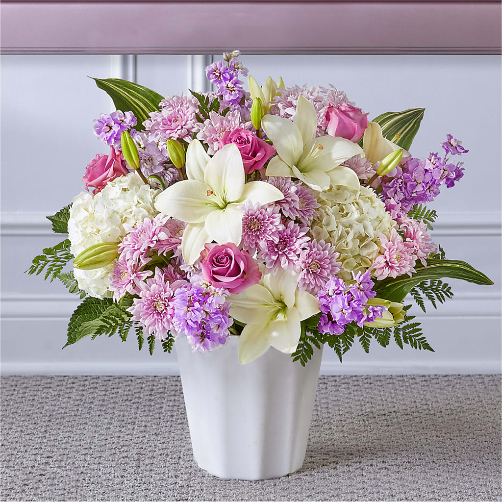 Heaven Sent Floor Basket – Main Street Floral, Superior NE