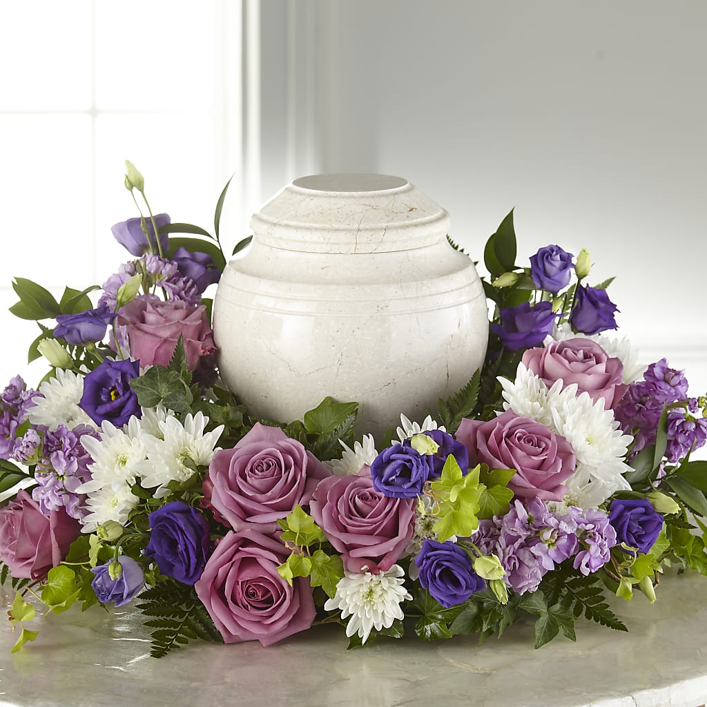 Blooming Sympathy Cremation Adornment – Main Street Floral, Superior NE