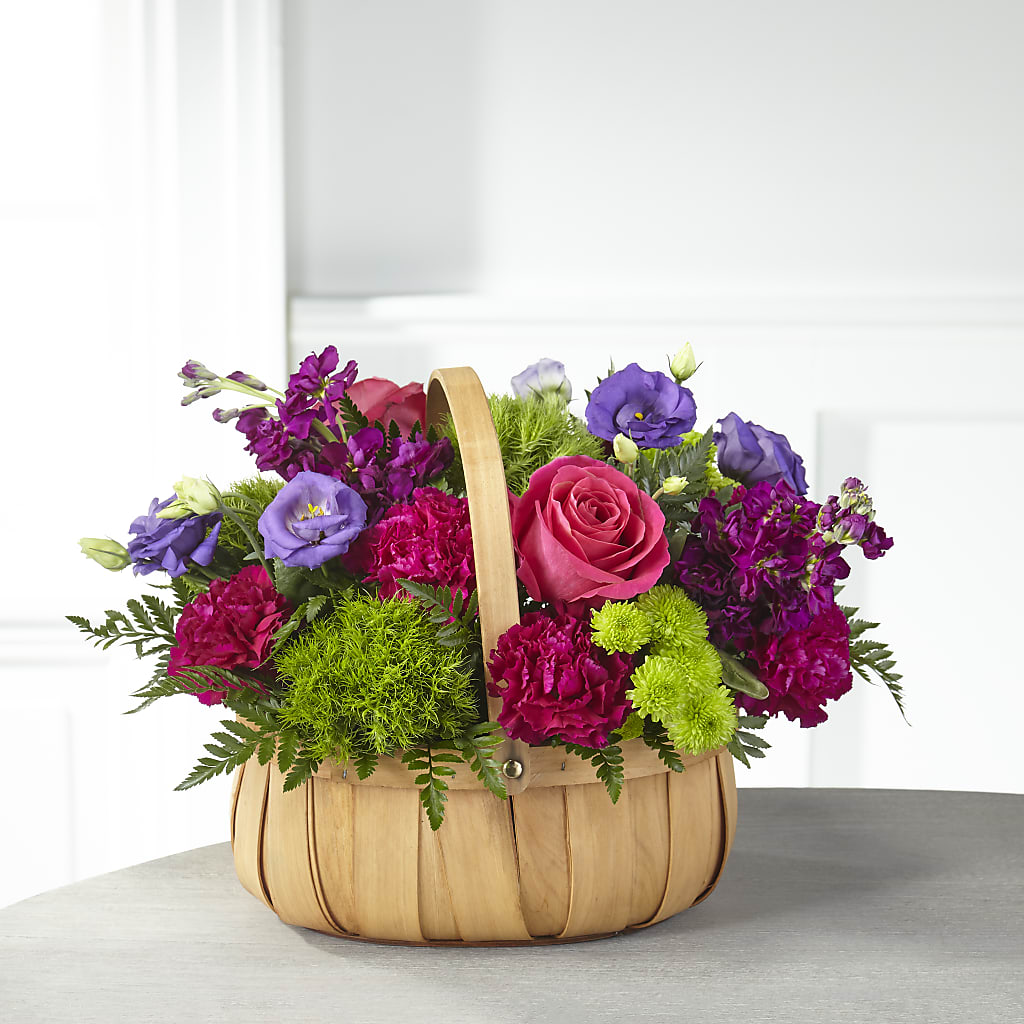 Serene Sanctuary Basket – Main Street Floral, Superior NE