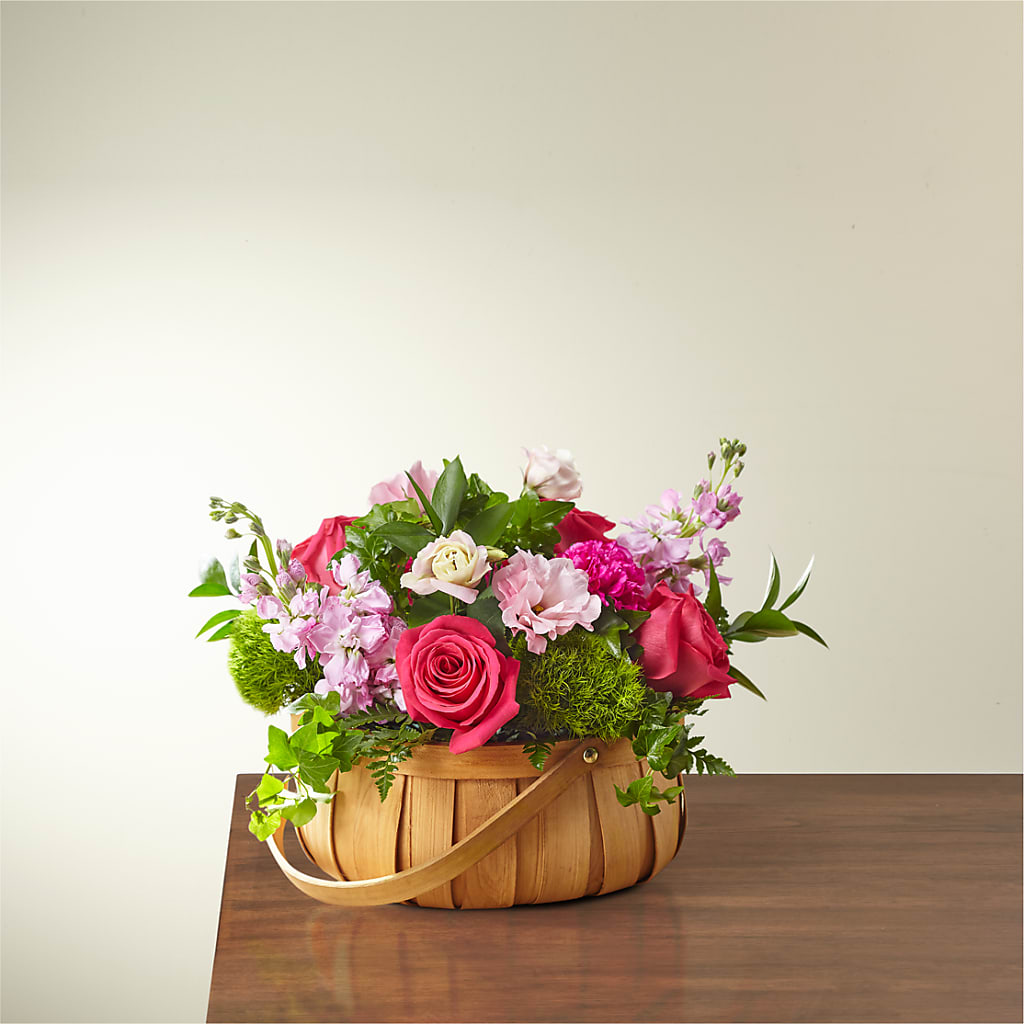 Radiance in Bloom Basket – Main Street Floral, Superior NE