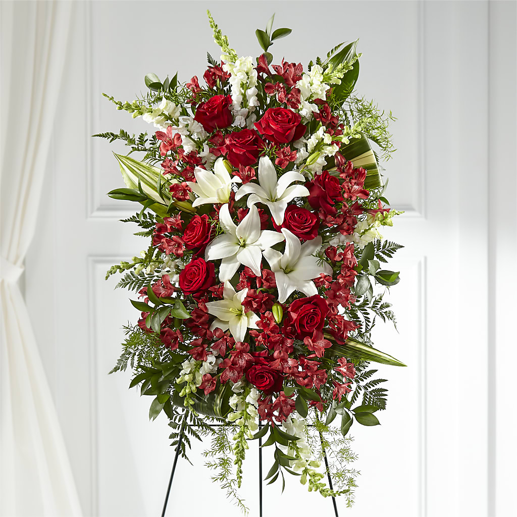 Everlasting Memory Standing Spray – Main Street Floral, Superior NE