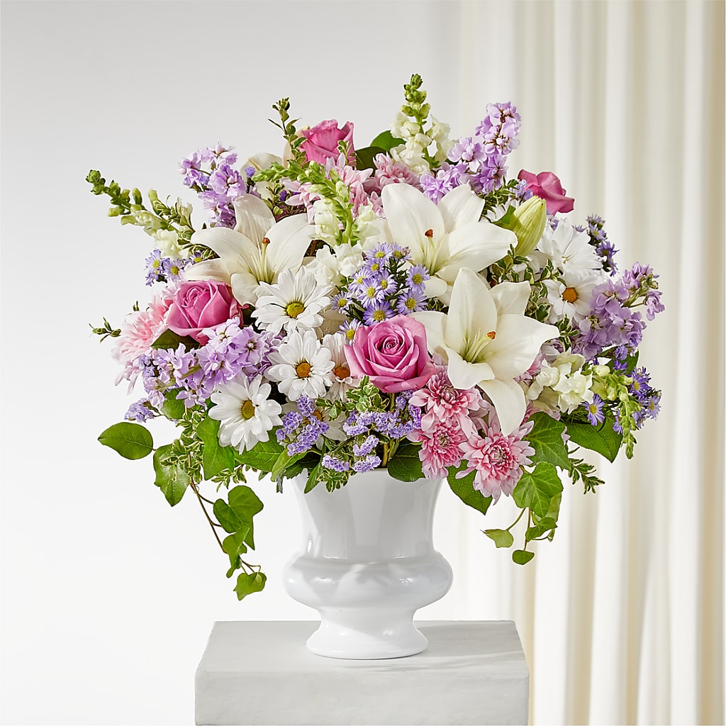 Remarkable Life Urn Arrangement – Main Street Floral, Superior NE