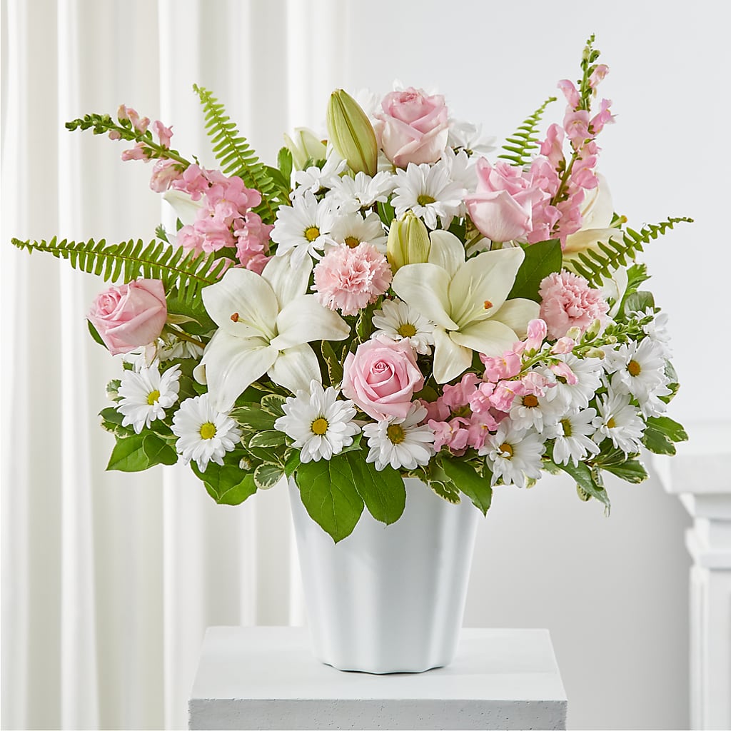 Soft Touch Tabletop Basket – Main Street Floral, Superior NE