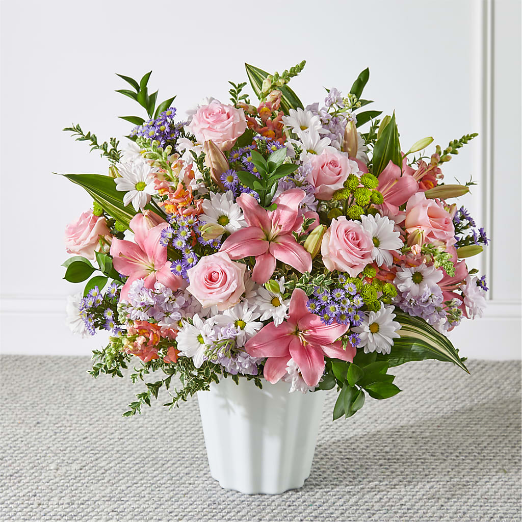 Abundant Compassion Floor Basket – Main Street Floral, Superior NE