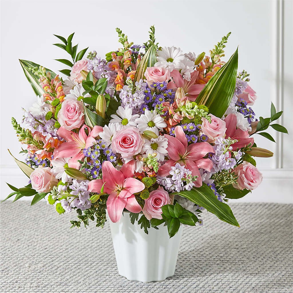 Abundant Compassion Floor Basket – Main Street Floral, Superior NE