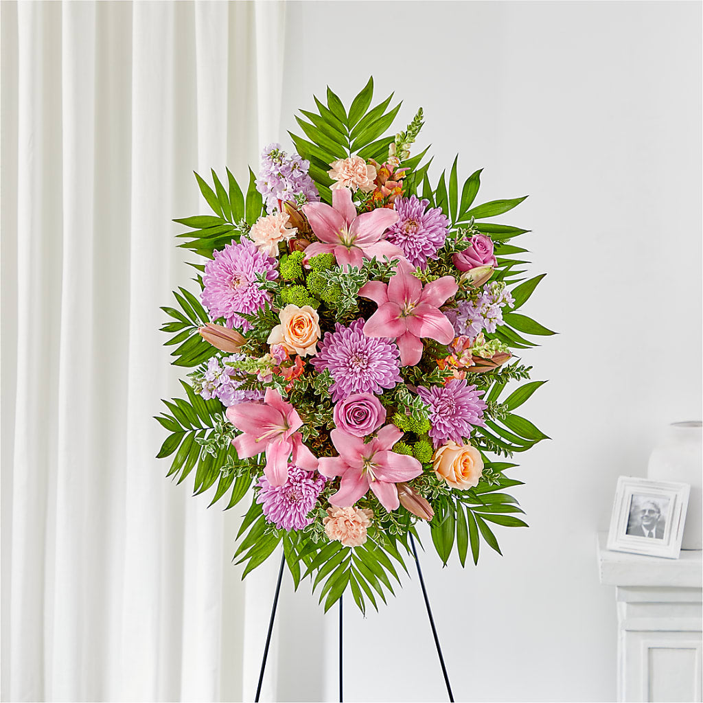 Love & Light Standing Spray – Main Street Floral, Superior NE