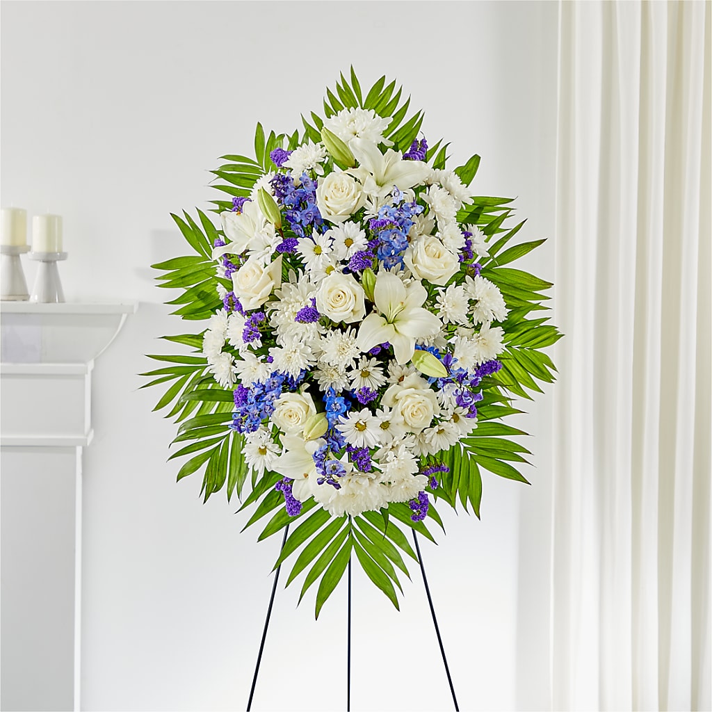At Rest Standing Spray – Main Street Floral, Superior NE