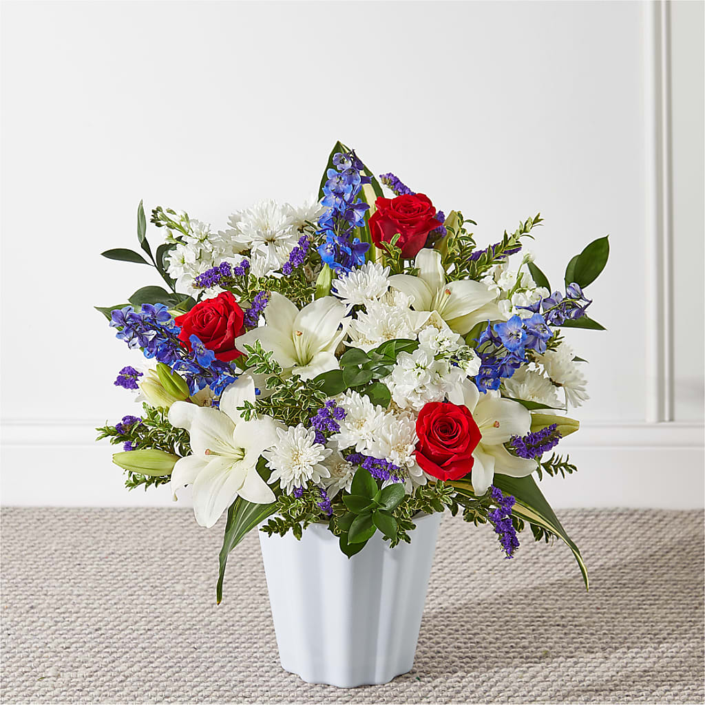 Consoled Floor Basket – Main Street Floral, Superior NE
