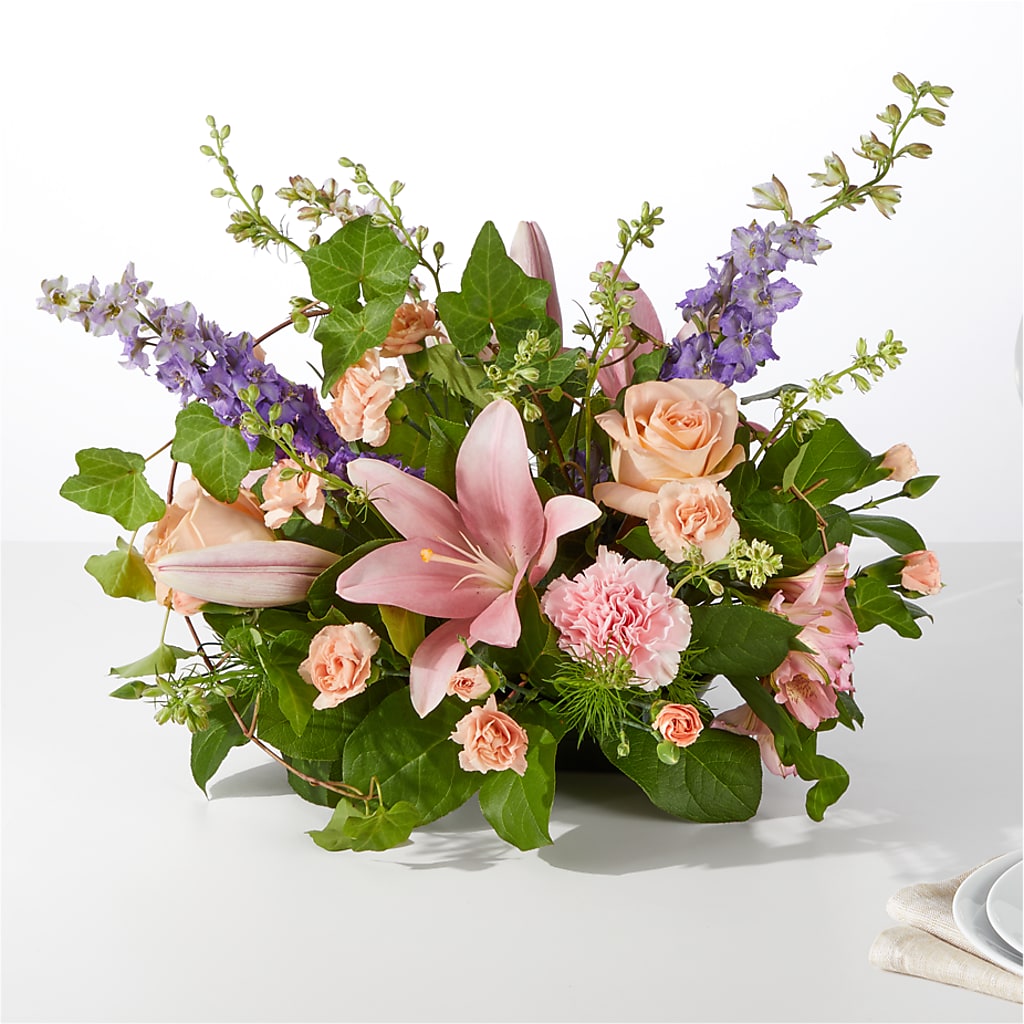 Blossom Time Centerpiece – Main Street Floral, Superior NE