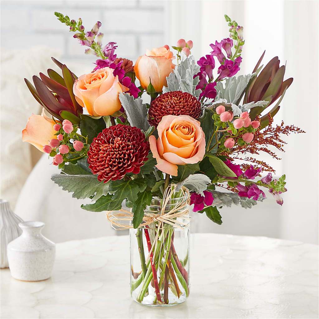 Moody Hues Bouquet – Main Street Floral, Superior NE