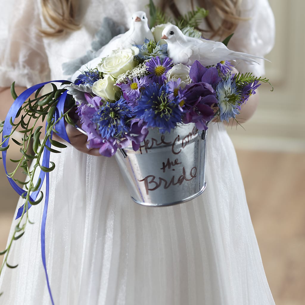 Enchantment Flower Girl Arrangement – Main Street Floral, Superior NE