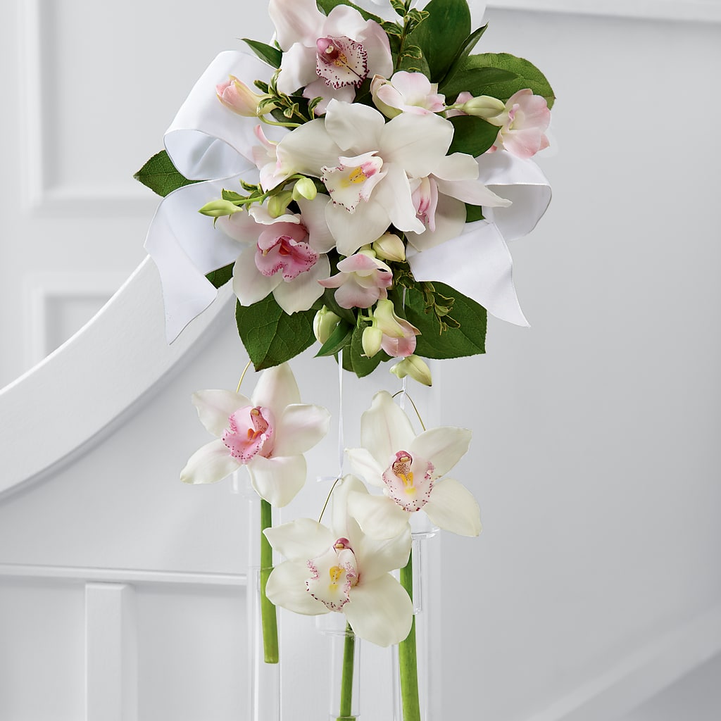 Perfect Entrance Pew Arrangement – Main Street Floral, Superior NE