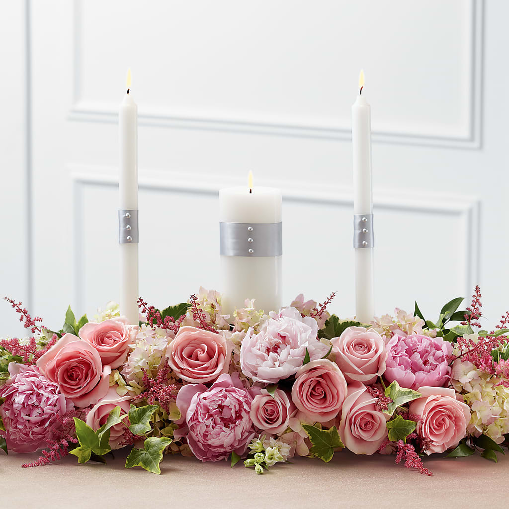 Worldwide Romance Unity Candle Arrangement – Main Street Floral, Superior NE