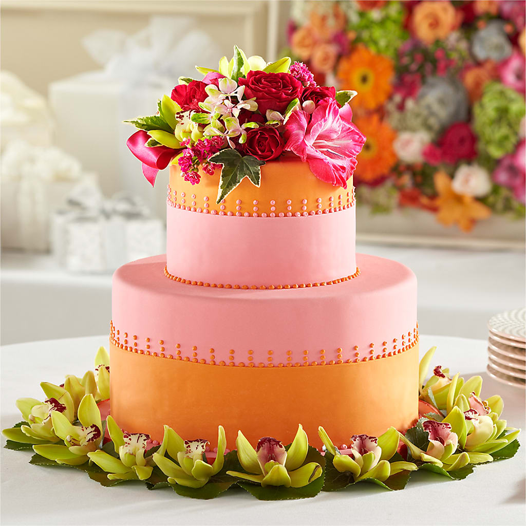 Sweet Citrus Cake Decor – Main Street Floral, Superior NE