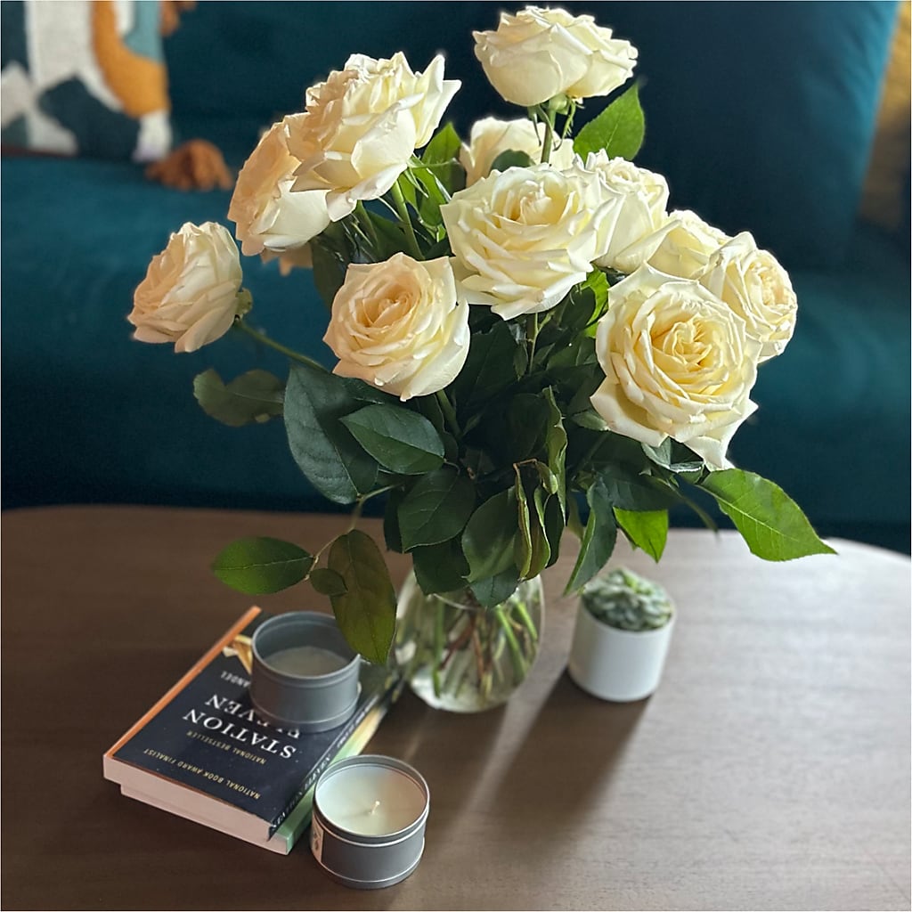 Long Stem Yellow Rose Bouquet –  Main Street Floral, Superior NE