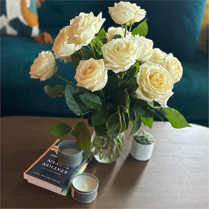 Long Stem Yellow Rose Bouquet –  Main Street Floral, Superior NE