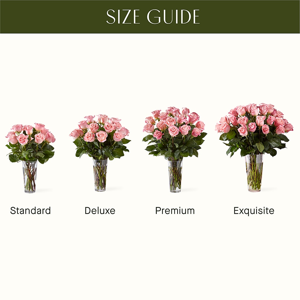 Long Stem Pink Rose Bouquet –  Main Street Floral, Superior NE