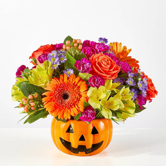 Tricks & Treats Pumpkin –  Main Street Floral, Superior NE