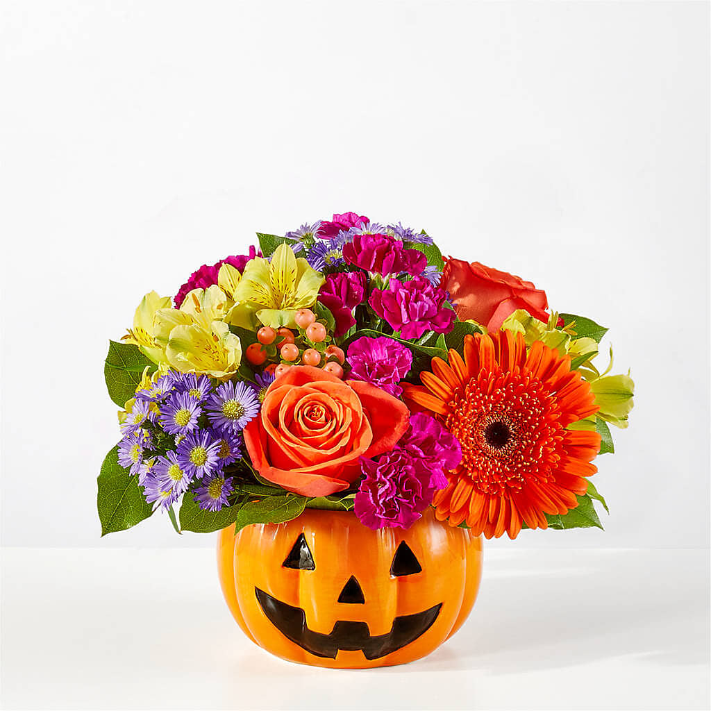Tricks & Treats Pumpkin –  Main Street Floral, Superior NE