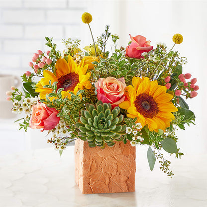 Sunflower Season Bouquet –  Main Street Floral, Superior NE