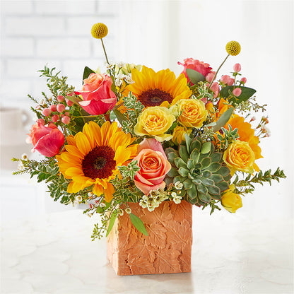 Sunflower Season Bouquet –  Main Street Floral, Superior NE