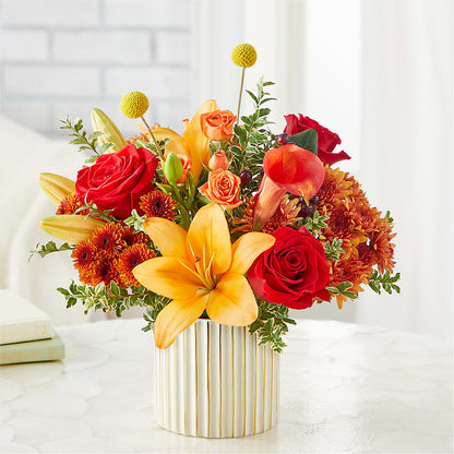 Scarlet Skies Bouquet –  Main Street Floral, Superior NE