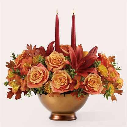 Harvest Table Centerpiece –  Main Street Floral, Superior NE