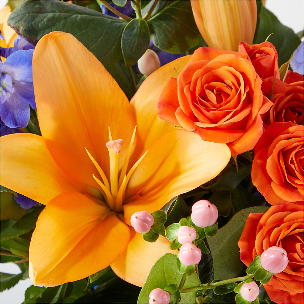Radiant Citrus Bouquet –  Main Street Floral, Superior NE