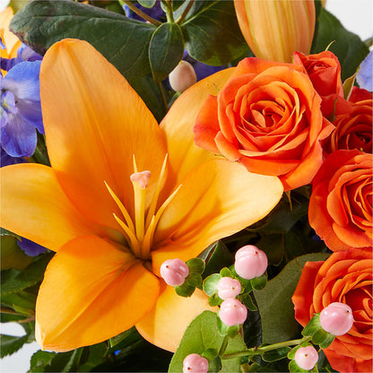 Radiant Citrus Bouquet –  Main Street Floral, Superior NE