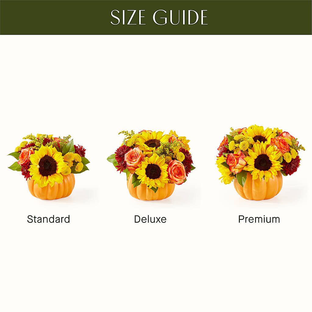 Golden Gourd Pumpkin Bouquet –  Main Street Floral, Superior NE