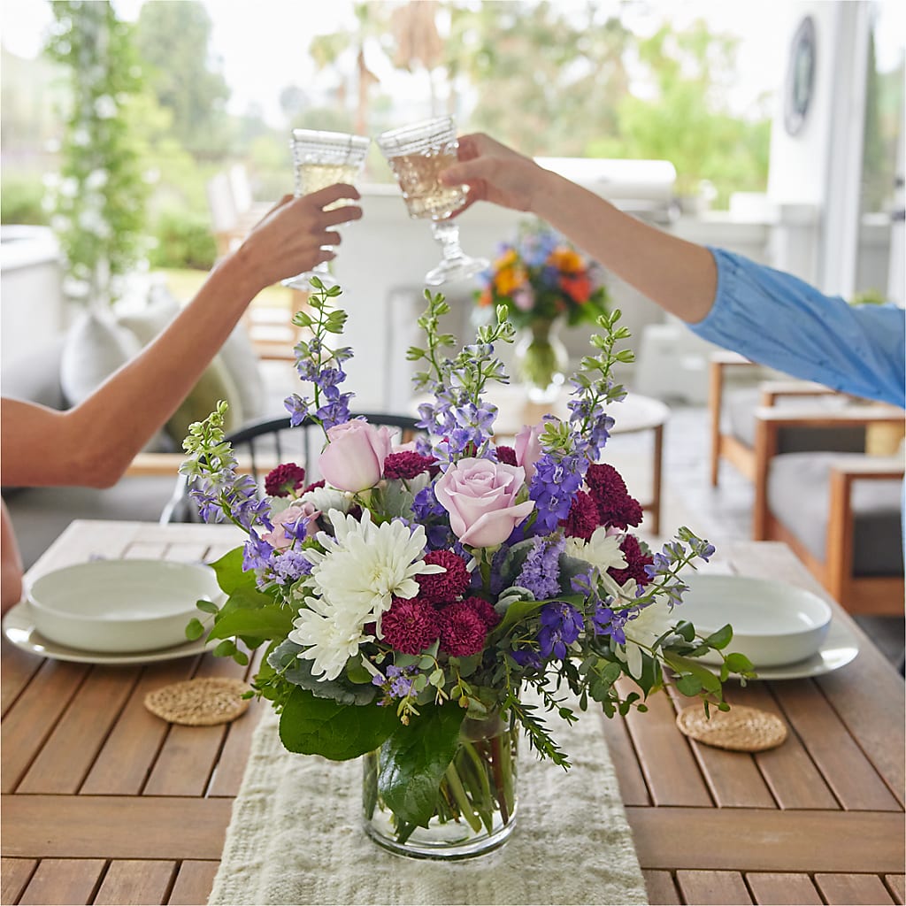 Violet Frost Bouquet –  Main Street Floral, Superior NE