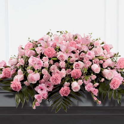 Garden of Comfort Casket Spray (Standard) –  Main Street Floral, Superior NE
